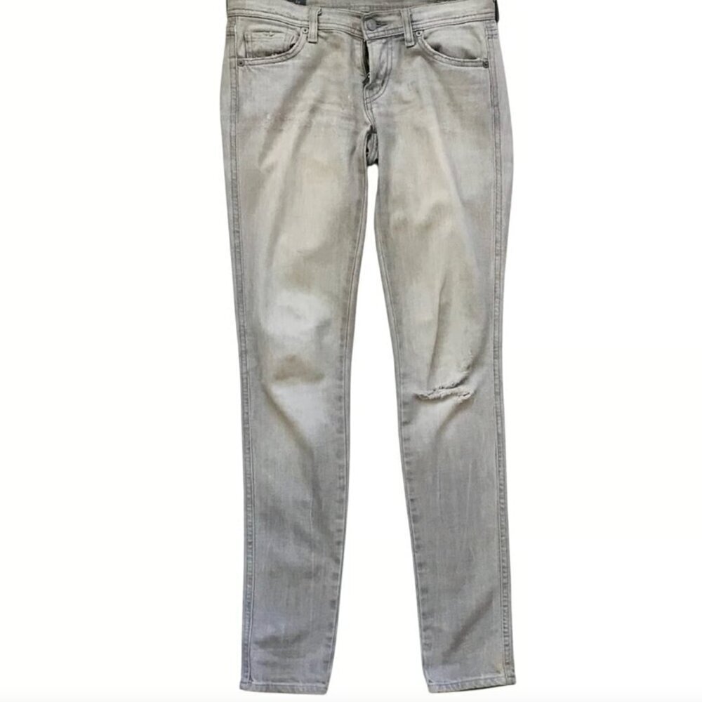Citizens of Humanity Gray Cotton Blend Concord Avedon Skinny Jeans • Size 26 🔴